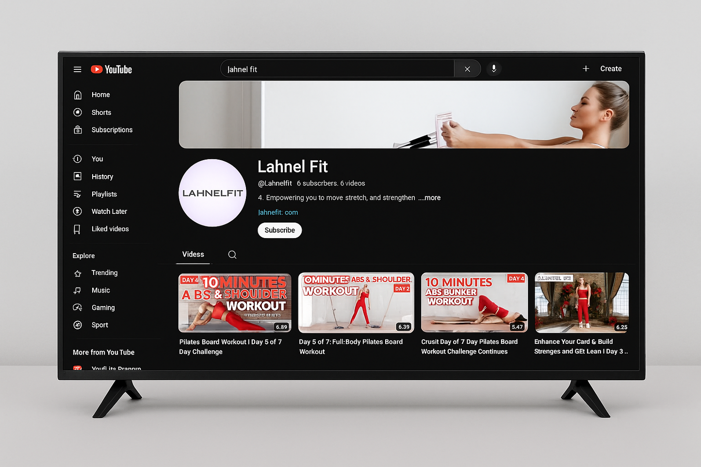Lahnel Pilates Board + 45 Days Challenge